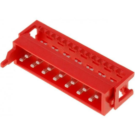 1-215083-4; Micro-MaTch; plug; male; PIN: 14; IDC; for ribbon cable; Layout: 2x7; TE Connectivity