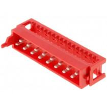 1-215083-6; Micro-MaTch; plug; male; PIN: 16; IDC; for ribbon cable; Layout: 2x8; TE Connectivity 1-215083-6; Micro-MaTch; plug; male; PIN: 16; IDC; for ribbon cable; Layout: 2x8; TE Connectivity