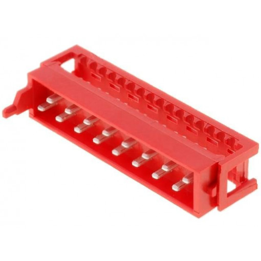 1-215083-6; Micro-MaTch; plug; male; PIN: 16; IDC; for ribbon cable; Layout: 2x8; TE Connectivity
