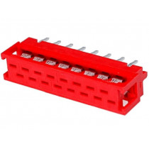 8-215570-6; Micro-MaTch; adapter; PIN: 16; IDC,THT; on PCBs,for ribbon cable; TE Connectivity