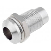 AMQ 08; LED holder; 5mm; Cutout: Ø8mm; Body: silver; Body plating: chrome; SIGNAL-CONSTRUCT AMQ 08; LED holder; 5mm; Cutout: Ø8mm; Body: silver; Body plating: chrome; SIGNAL-CONSTRUCT