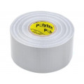 ; Tape: duct; W: 48mm; L: 25m; Thk: 0.23mm; silver; natural rubber; 10%; ANTICOR