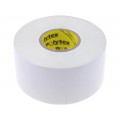 ; Tape: duct; W: 48mm; L: 25m; Thk: 0.25mm; white; natural rubber; 15%; ANTICOR