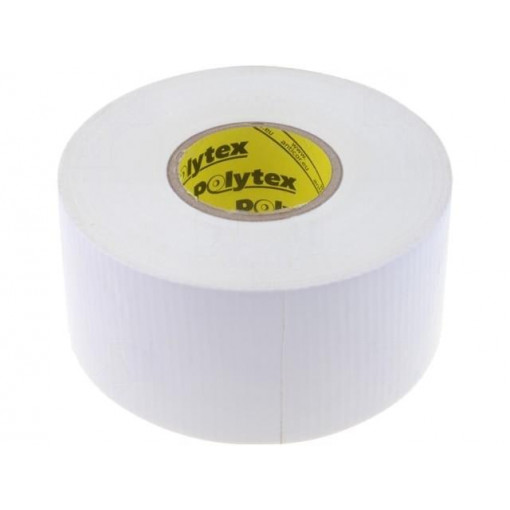 ; Tape: duct; W: 48mm; L: 25m; Thk: 0.25mm; white; natural rubber; 15%; ANTICOR ; Tape: duct; W: 48mm; L: 25m; Thk: 0.25mm; white; natural rubber; 15%; ANTICOR