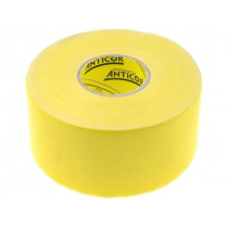 ; Tape: duct; W: 48mm; L: 25m; Thk: 0.25mm; yellow; natural rubber; 15%; ANTICOR ; Tape: duct; W: 48mm; L: 25m; Thk: 0.25mm; yellow; natural rubber; 15%; ANTICOR