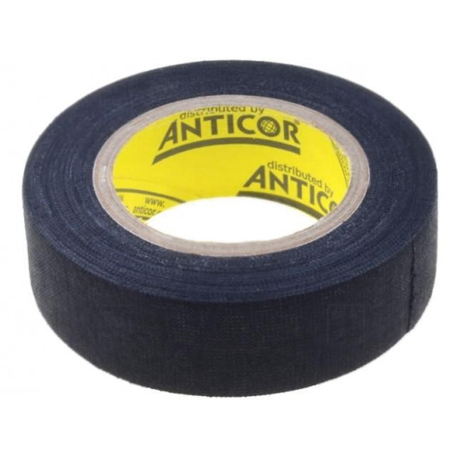 ; Tape: fixing; W: 19mm; L: 10m; Thk: 0.25mm; rubber; black; -40÷105°C; ANTICOR ; Tape: fixing; W: 19mm; L: 10m; Thk: 0.25mm; rubber; black; -40÷105°C; ANTICOR