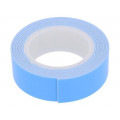 POLYTEX 560; Tape: fixing; W: 19mm; L: 1.5m; white; Application: fixing,bonding; ANTICOR