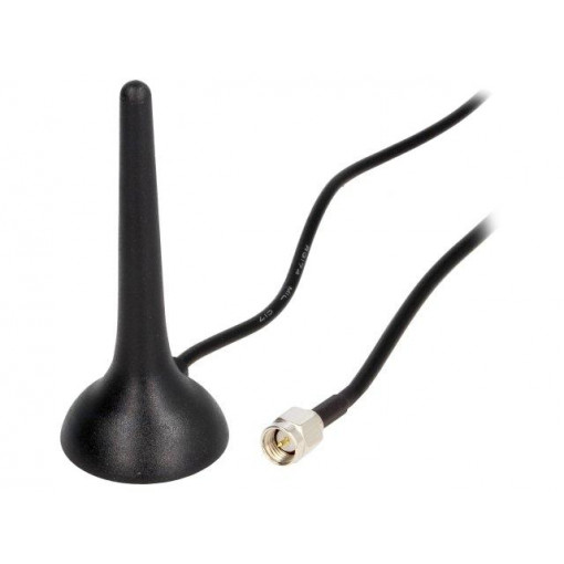 ANT-01; External antenna; EXTA FREE; IP66; for ribbon cable,magnet; 3m; ZAMEL ANT-01; External antenna; EXTA FREE; IP66; for ribbon cable,magnet; 3m; ZAMEL