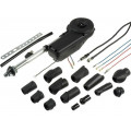 ; Antenna; electric telescopic; AM,FM; Kit: 12 mounting heads; 4CARMEDIA