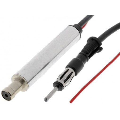 ; Antenna amplifier; DIN plug,ISO socket; AM,FM; 4CARMEDIA