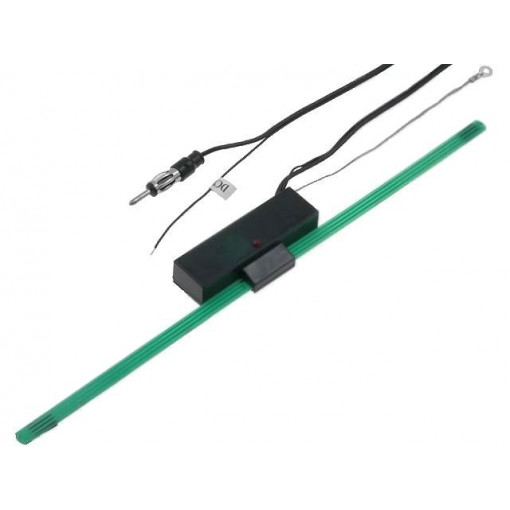 ; Antenna; inner; 0.34m; with amplifier; 2m; 4CARMEDIA