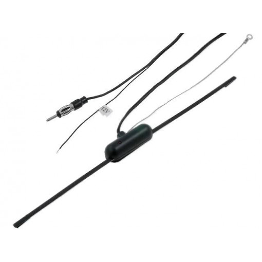 ; Antenna; inner; 0.34m; with amplifier; 2m; 4CARMEDIA