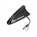 ; Antenna; SHARK; AM,FM; DIN; black; 12VDC; Kind: RG174; 4CARMEDIA