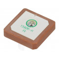 ANT1590-1840H; Antenna; GLONASS,GPS; RHCP; 50Ω; 1,575÷1,610GHz; 18x18x4mm; SR PASSIVES ANT1590-1840H; Antenna; GLONASS,GPS; RHCP; 50Ω; 1,575÷1,610GHz; 18x18x4mm; SR PASSIVES