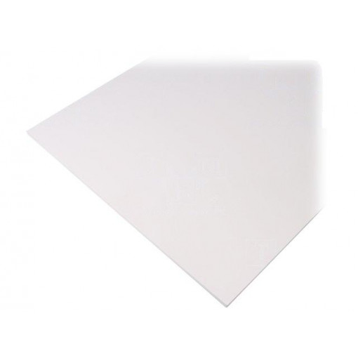 484727.05001000; Sheet; Dim: 500x1000mm; Thk: 3mm; white; ANTALIS
