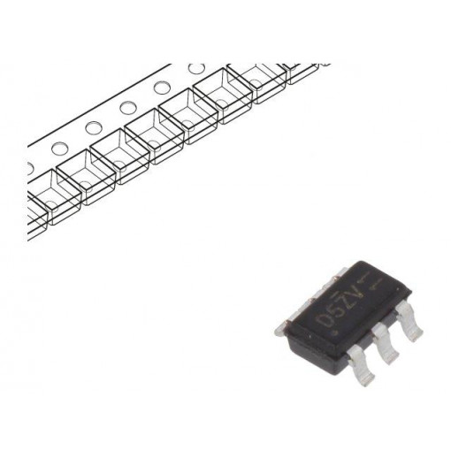 AO6405; Transistor: P-MOSFET; unipolar; -30V; -4.2A; 1.3W; TSOP6; ALPHA & OMEGA SEMICONDUCTOR