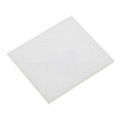 AOS 247; Heat transfer pad: ceramic; TO247; L: 20mm; W: 23mm; Thk: 1mm; 25W/mK; FISCHER ELEKTRONIK AOS 247; Heat transfer pad: ceramic; TO247; L: 20mm; W: 23mm; Thk: 1mm; 25W/mK; FISCHER ELEKTRONIK