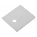 AOS 3 P SL; Heat transfer pad: ceramic; TO3P; L: 17.5mm; W: 20.5mm; Thk: 1.5mm; FISCHER ELEKTRONIK AOS 3 P SL; Heat transfer pad: ceramic; TO3P; L: 17.5mm; W: 20.5mm; Thk: 1.5mm; FISCHER ELEKTRONIK