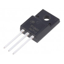 AOTF10N60; Transistor: N-MOSFET; unipolar; 600V; 6.4A; TO220F; ALPHA & OMEGA SEMICONDUCTOR