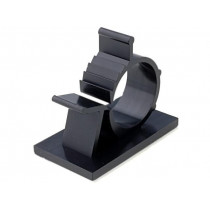 AP-1720; Self-adhesive cable holder; 16.5÷20.1mm; polyamide; black; KSS WIRING