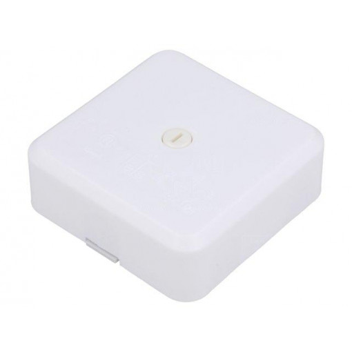 31560701; Enclosure: junction box; X: 78mm; Y: 78mm; Z: 27mm; polypropylene; SPELSBERG 31560701; Enclosure: junction box; X: 78mm; Y: 78mm; Z: 27mm; polypropylene; SPELSBERG