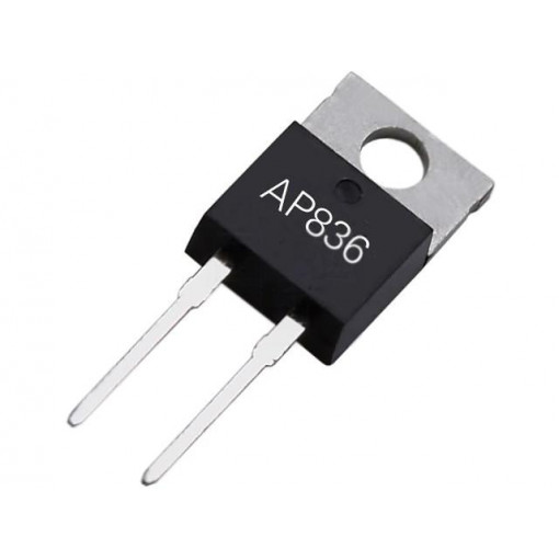 AP836-R1J; Resistor: thick film; THT; TO220; 100mΩ; 35W; ±5%; -65÷150°C; ARCOL AP836-R1J; Resistor: thick film; THT; TO220; 100mΩ; 35W; ±5%; -65÷150°C; ARCOL
