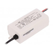 APC-12E-700; Power supply: switched-mode; LED; 12.6W; 9÷18VDC; 700mA; IP42; 80g; MEAN WELL