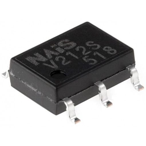 AQV212SJ; Relay: solid state; Icntrl max: 3mA; 500mA; max.60VAC; max.60VDC; PANASONIC
