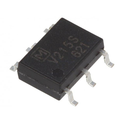 AQV215S; Relay: solid state; Icntrl max: 3mA; 300mA; max.100VAC; max.100VDC; PANASONIC AQV215S; Relay: solid state; Icntrl max: 3mA; 300mA; max.100VAC; max.100VDC; PANASONIC