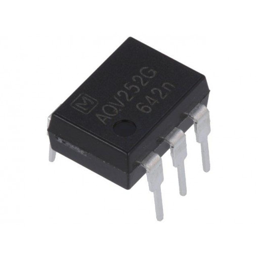 AQV252G; Relay: solid state; Icntrl max: 3mA; 2.5A; max.60VAC; max.60VDC; PANASONIC AQV252G; Relay: solid state; Icntrl max: 3mA; 2.5A; max.60VAC; max.60VDC; PANASONIC