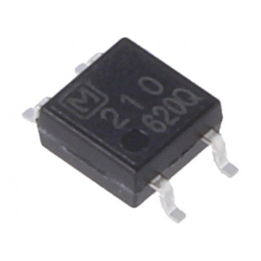 AQY210S; Relay: solid state; Icntrl max: 3mA; 120mA; max.350VAC; max.350VDC; PANASONIC AQY210S; Relay: solid state; Icntrl max: 3mA; 120mA; max.350VAC; max.350VDC; PANASONIC