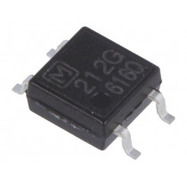 AQY212GS; Relay: solid state; Icntrl max: 3mA; 1A; max.60VAC; max.60VDC; SOP4; PANASONIC