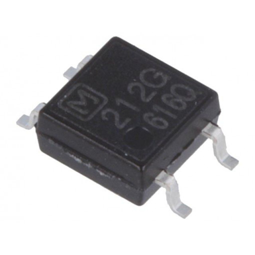 AQY212GS; Relay: solid state; Icntrl max: 3mA; 1A; max.60VAC; max.60VDC; SOP4; PANASONIC