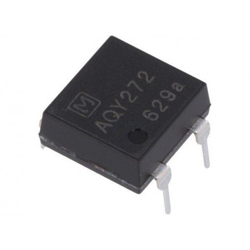 AQY272; Relay: solid state; Icntrl max: 3mA; 2A; max.60VAC; max.60VDC; DIP4; PANASONIC