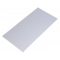87412100; Front panel; Series: ALURAIL; natural; Mat: aluminium; X: 101.8mm; BOPLA 87412100; Front panel; Series: ALURAIL; natural; Mat: aluminium; X: 101.8mm; BOPLA