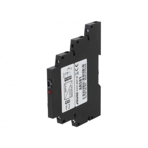AR581; Converter: temperature; 10÷36VDC; OUT 1: 4÷20mA; 6.2x76.9x99.1mm; APAR AR581; Converter: temperature; 10÷36VDC; OUT 1: 4÷20mA; 6.2x76.9x99.1mm; APAR