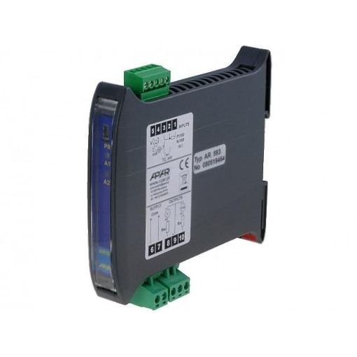 AR593; Converter: temperature; 18÷50VDC; 13÷35VAC; Features: 1 channel; APAR