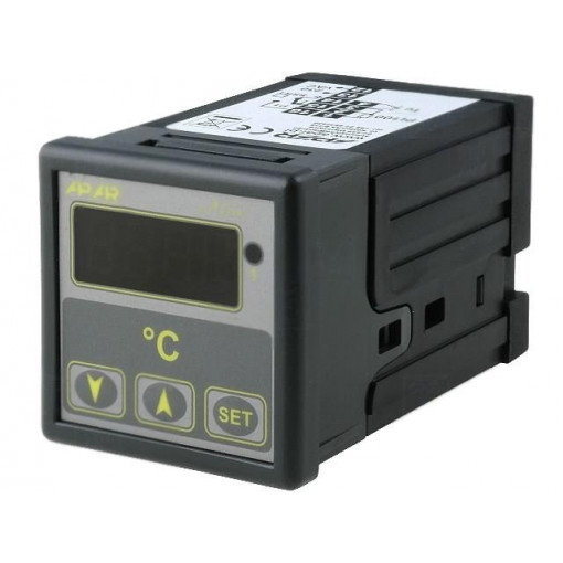 AR601/S1/P; Module: regulator; temperature; SPST-NO; panel; 250VAC/8A; 0÷50°C; APAR AR601/S1/P; Module: regulator; temperature; SPST-NO; panel; 250VAC/8A; 0÷50°C; APAR