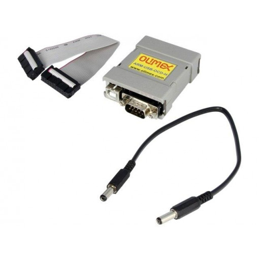 ARM-USB-OCD-H; Programmer: debugger; ARM; USB; Kit: debugger,connection cable; OLIMEX
