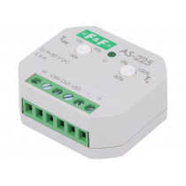 AS-225; Staircase timer; IP20; 9÷30VDC; in mounting box; 4A; -15÷50°C; F&F AS-225; Staircase timer; IP20; 9÷30VDC; in mounting box; 4A; -15÷50°C; F&F
