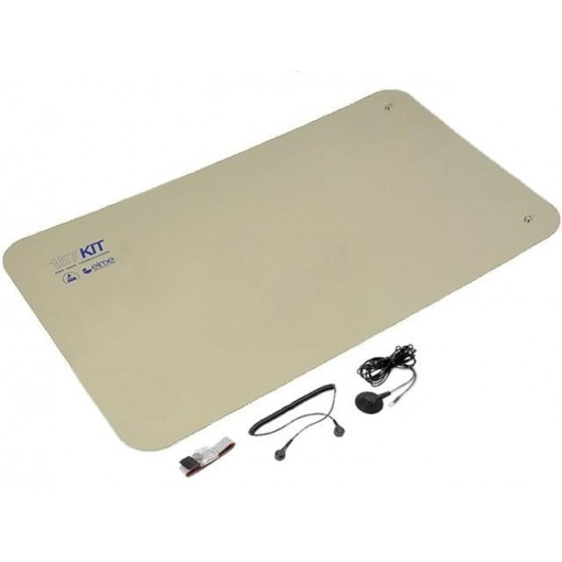 157KIT 60120 BEIGE; Protective bench kit; ESD; 600x1200mm; Thk: 2mm; beige; 1MΩ/km; ELME 157KIT 60120 BEIGE; Protective bench kit; ESD; 600x1200mm; Thk: 2mm; beige; 1MΩ/km; ELME