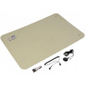157KIT 6090 BEIGE; Protective bench kit; ESD; 600x900mm; Thk: 2mm; beige; 1MΩ/km; ELME