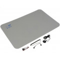 157KIT 6090 GREY; Protective bench kit; ESD; 600x900mm; Thk: 2mm; grey; 1MΩ/km; 440°C; ELME