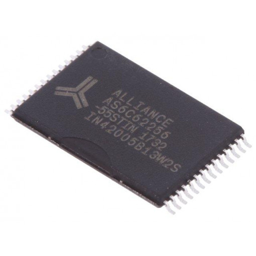 AS6C62256-55STIN; SRAM memory; 32kx8bit; 2.7÷5.5V; 55ns; STSOP28; parallel; ALLIANCE MEMORY AS6C62256-55STIN; SRAM memory; 32kx8bit; 2.7÷5.5V; 55ns; STSOP28; parallel; ALLIANCE MEMORY