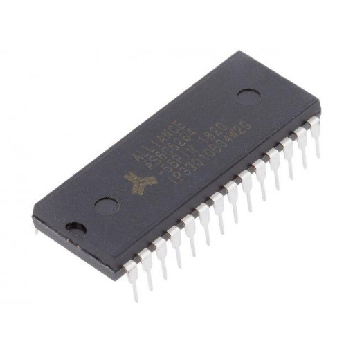 AS6C6264-55PIN; SRAM memory; 8kx8bit; 2.7÷5.5V; 55ns; DIP28; parallel; 600mils; ALLIANCE MEMORY