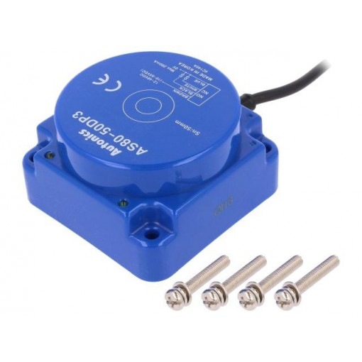 AS80-50DP3; Sensor: inductive; 0÷50mm; PNP / NO + NC; Usup: 12÷48VDC; 200mA; AUTONICS AS80-50DP3; Sensor: inductive; 0÷50mm; PNP / NO + NC; Usup: 12÷48VDC; 200mA; AUTONICS