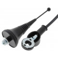 650200597G; Antenna; angled; Mounting: screw type; Z: 50Ω; 868MHz; -20÷80°C; AUREL