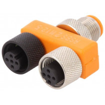11120 ASBS2M12-5; T adapter; M12 male,M12 female x2; A code-DeviceNet / CANopen; LUMBERG AUTOMATION 11120 ASBS2M12-5; T adapter; M12 male,M12 female x2; A code-DeviceNet / CANopen; LUMBERG AUTOMATION