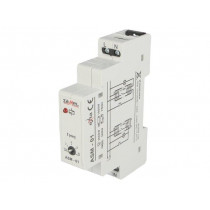 ASM-01; Staircase timer; IP20; 230VAC; SPST-NO; DIN; 16A; -20÷45°C; ZAMEL ASM-01; Staircase timer; IP20; 230VAC; SPST-NO; DIN; 16A; -20÷45°C; ZAMEL