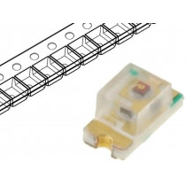 ASMT-RA45-AP932; LED; SMD; 0603; amber; 90mcd; 1.6x0.8x0.45mm; 145°; 20mA; λd: 591nm; BROADCOM (AVAGO)